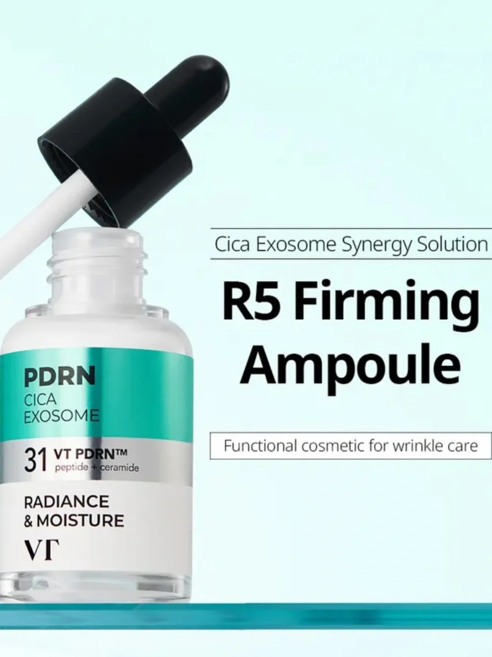 ✨ VT Cosmetics PDRN Peptide & Ceramide Cica Exosome Ampoule | Full Size | NIB